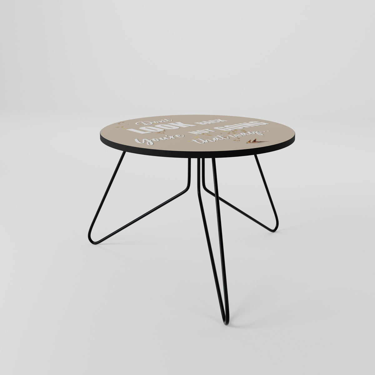 MOVE FORWARD BRAVELY Coffee Table