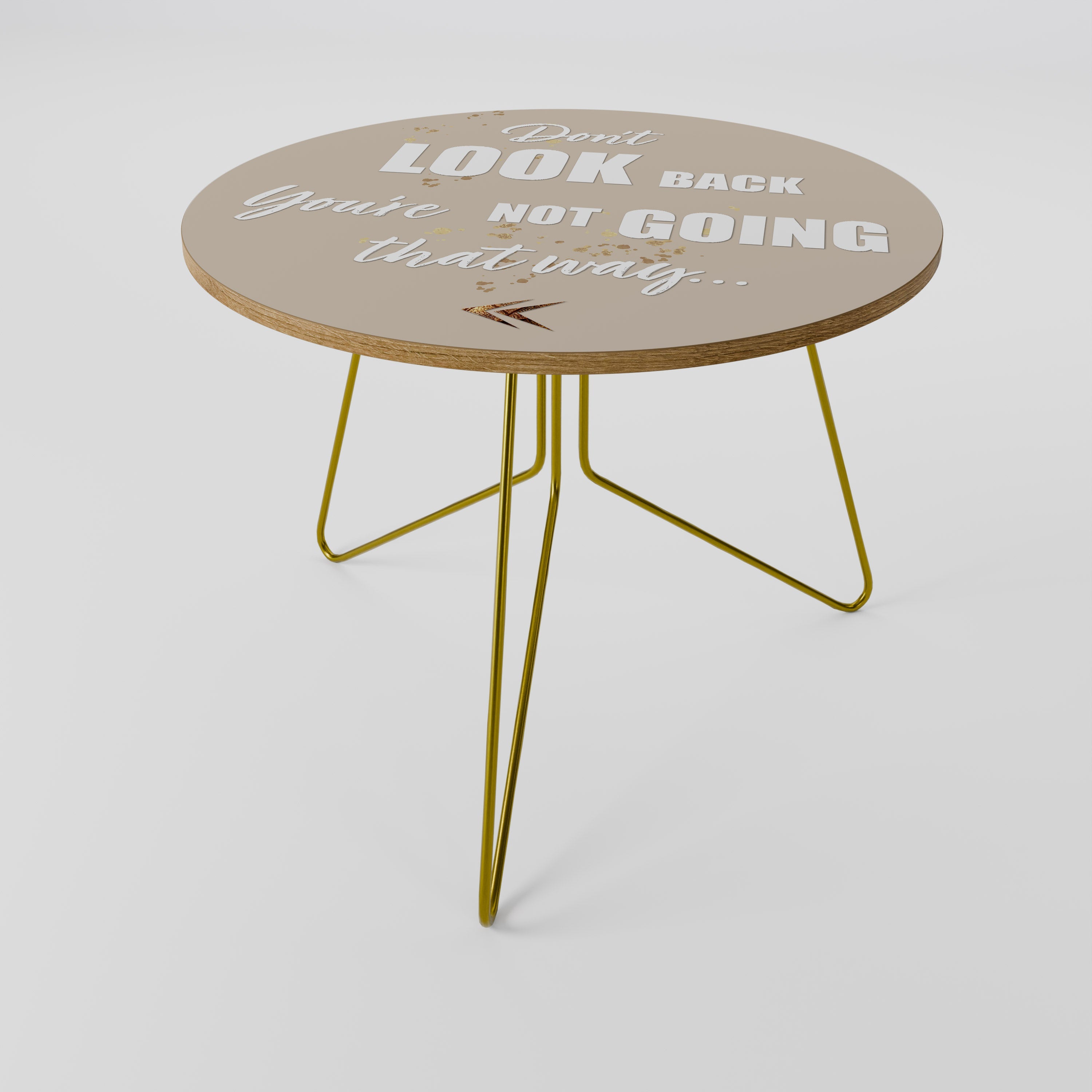 MOVE FORWARD BRAVELY Coffee Table 69