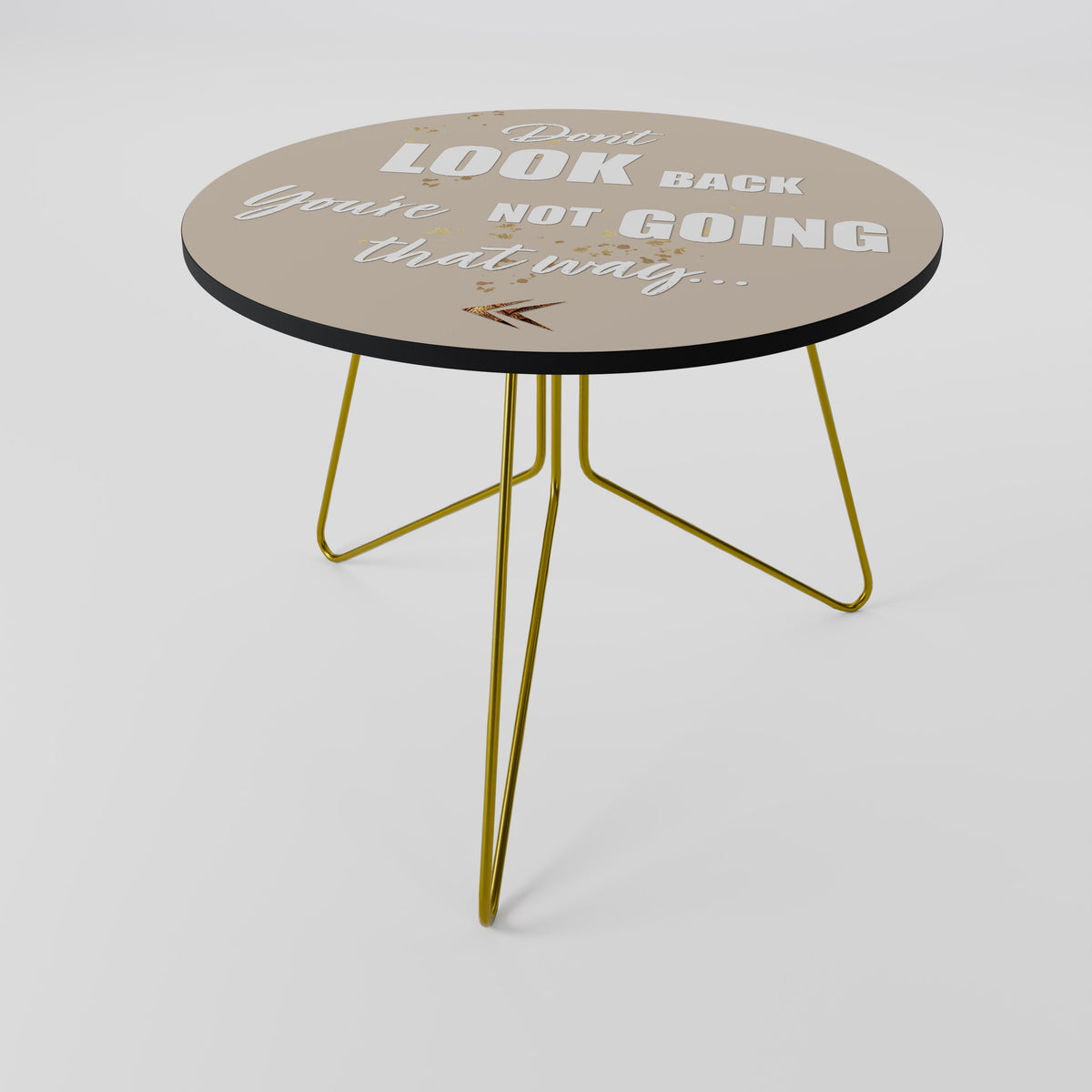 MOVE FORWARD BRAVELY Coffee Table