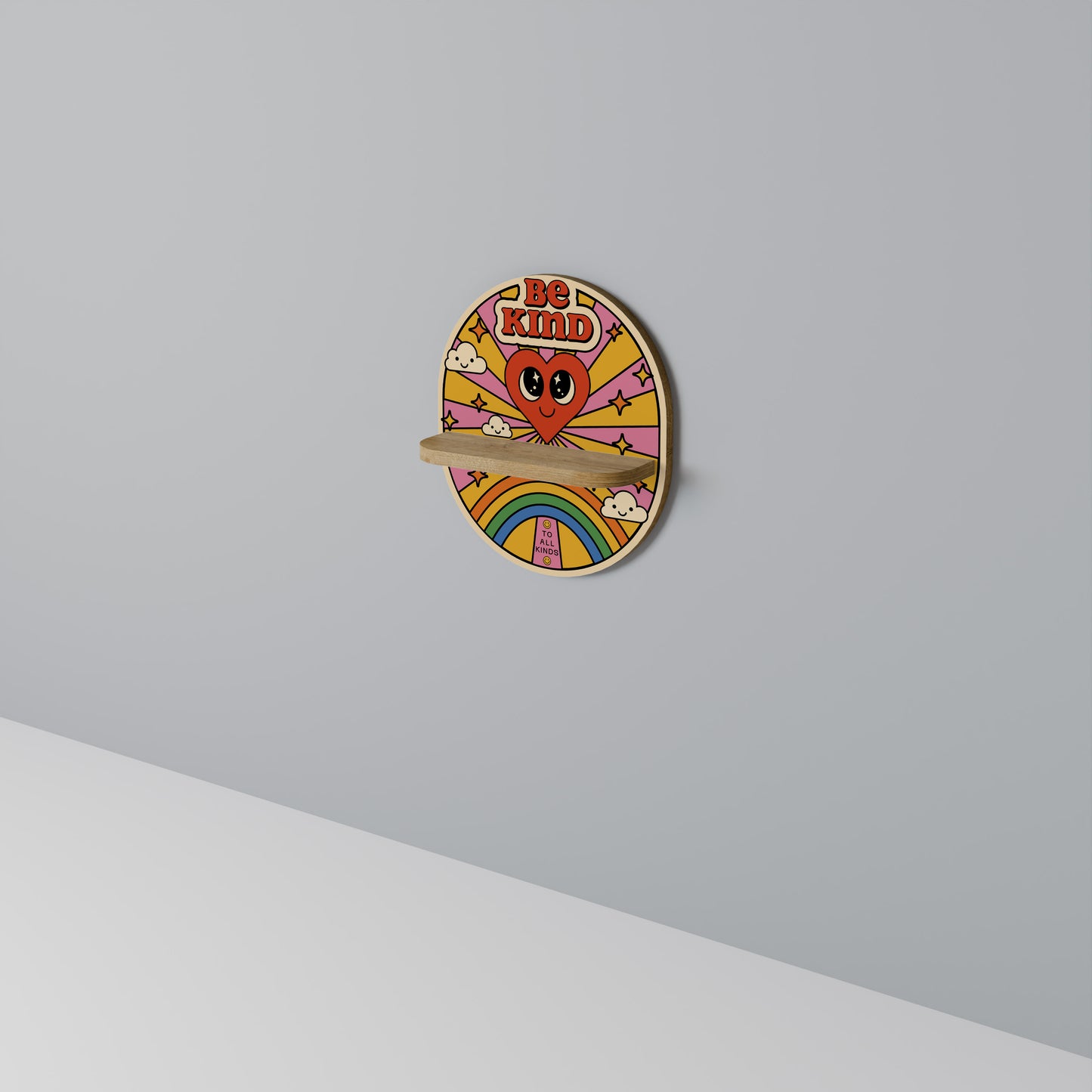 BE KIND Διακοσμητικό Ράφι Art Shelf