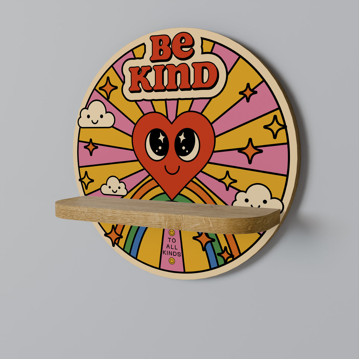 BE KIND Διακοσμητικό Ράφι Art Shelf