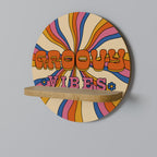 RADIANT GROOVY VIBES Διακοσμητικό Ράφι Art Shelf