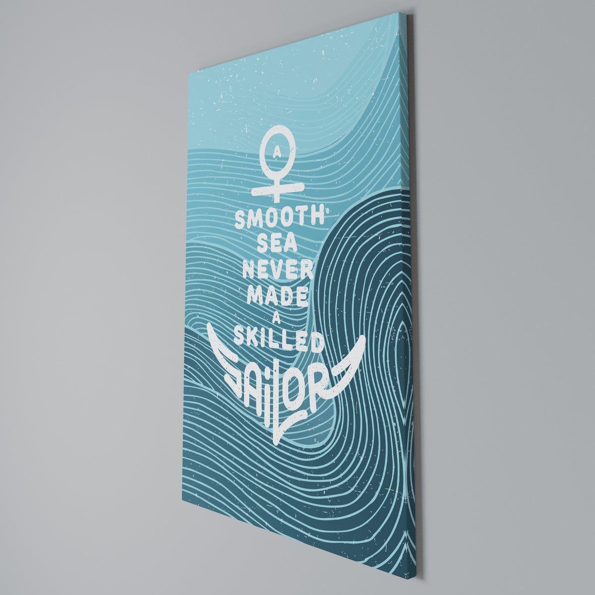 SKILLED SAILOR Κατακόρυφος Πίνακας σε Καμβά