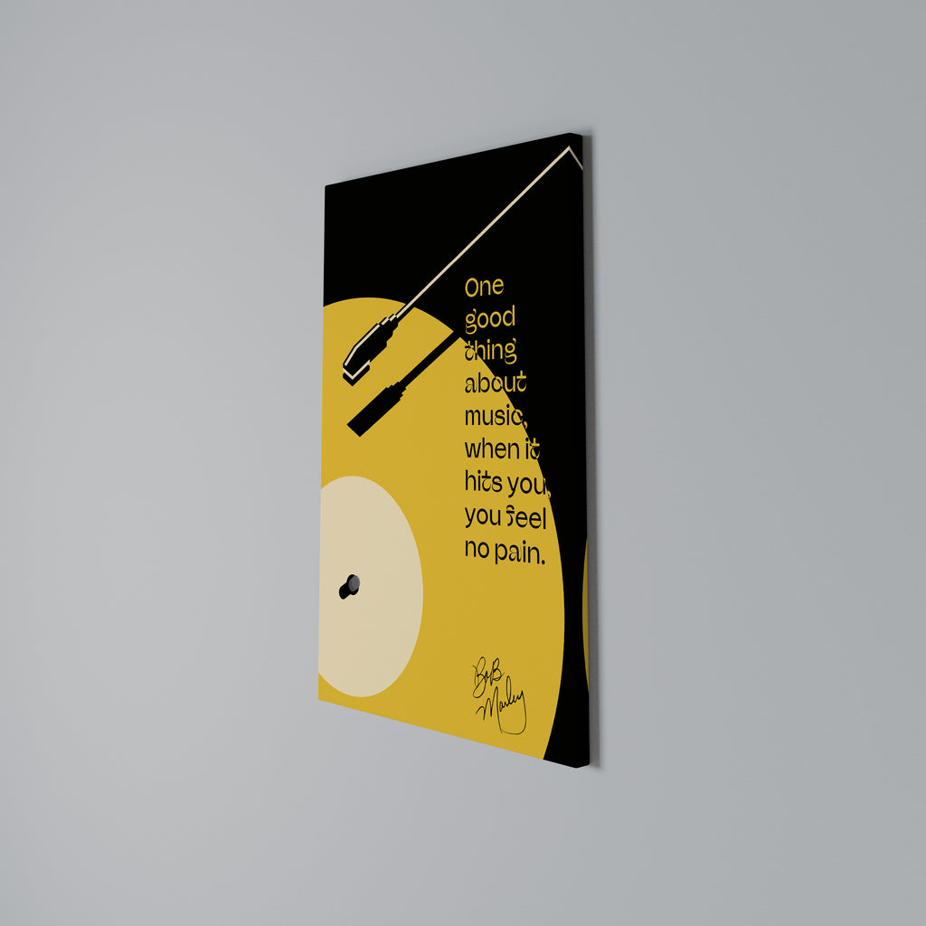 MUSIC - NO PAIN Vertical Canvas Print