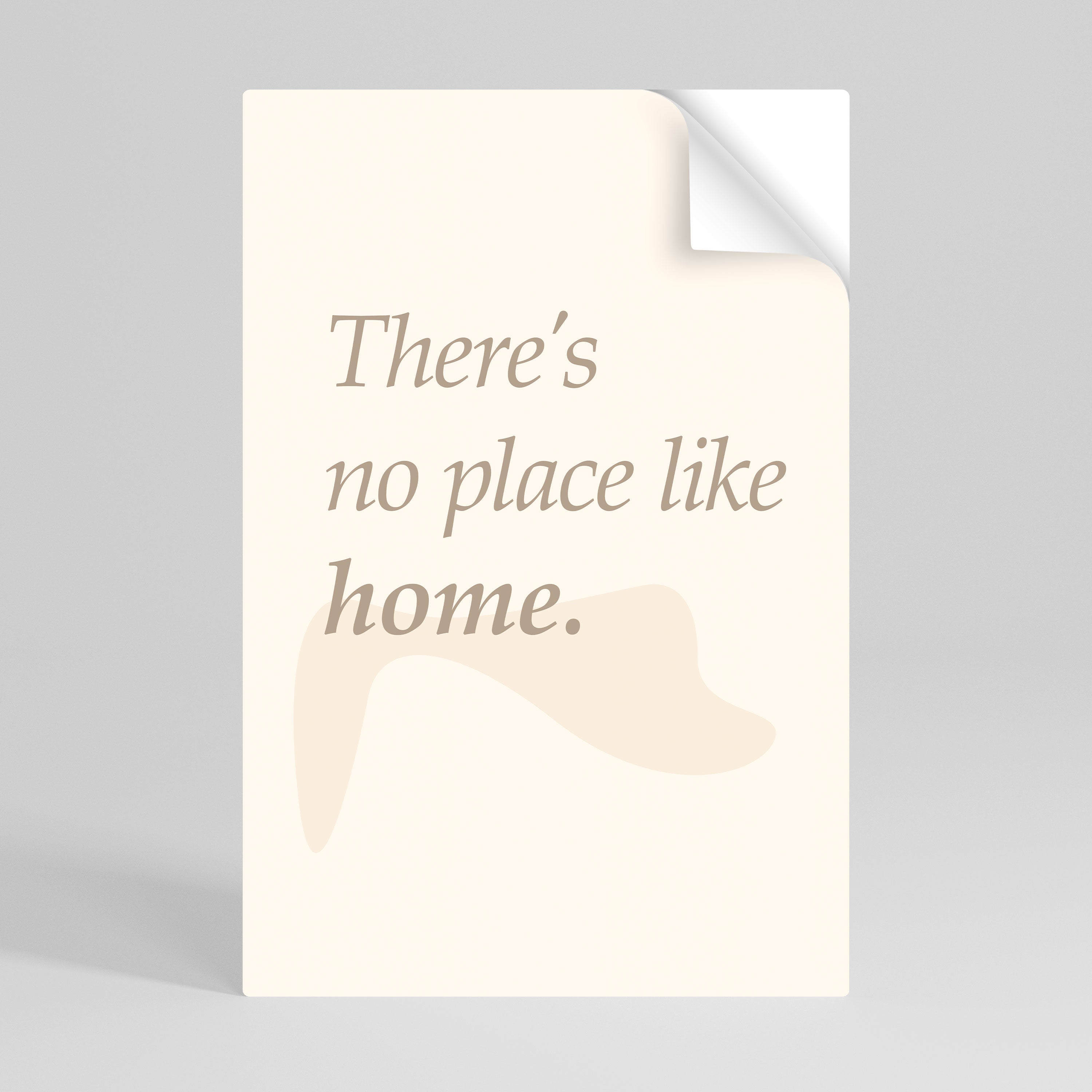 COMFORT ZONE Αυτοκόλλητη Αφίσα κάθετη