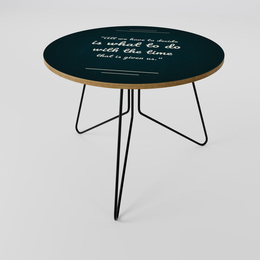 DECISIONS IN MOMENTS Coffee Table