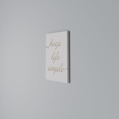 MINIMALIST MANTRA Κατακόρυφος Πίνακας σε Καμβά
