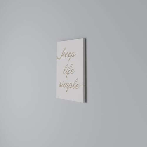 MINIMALIST MANTRA Κατακόρυφος Πίνακας σε Καμβά
