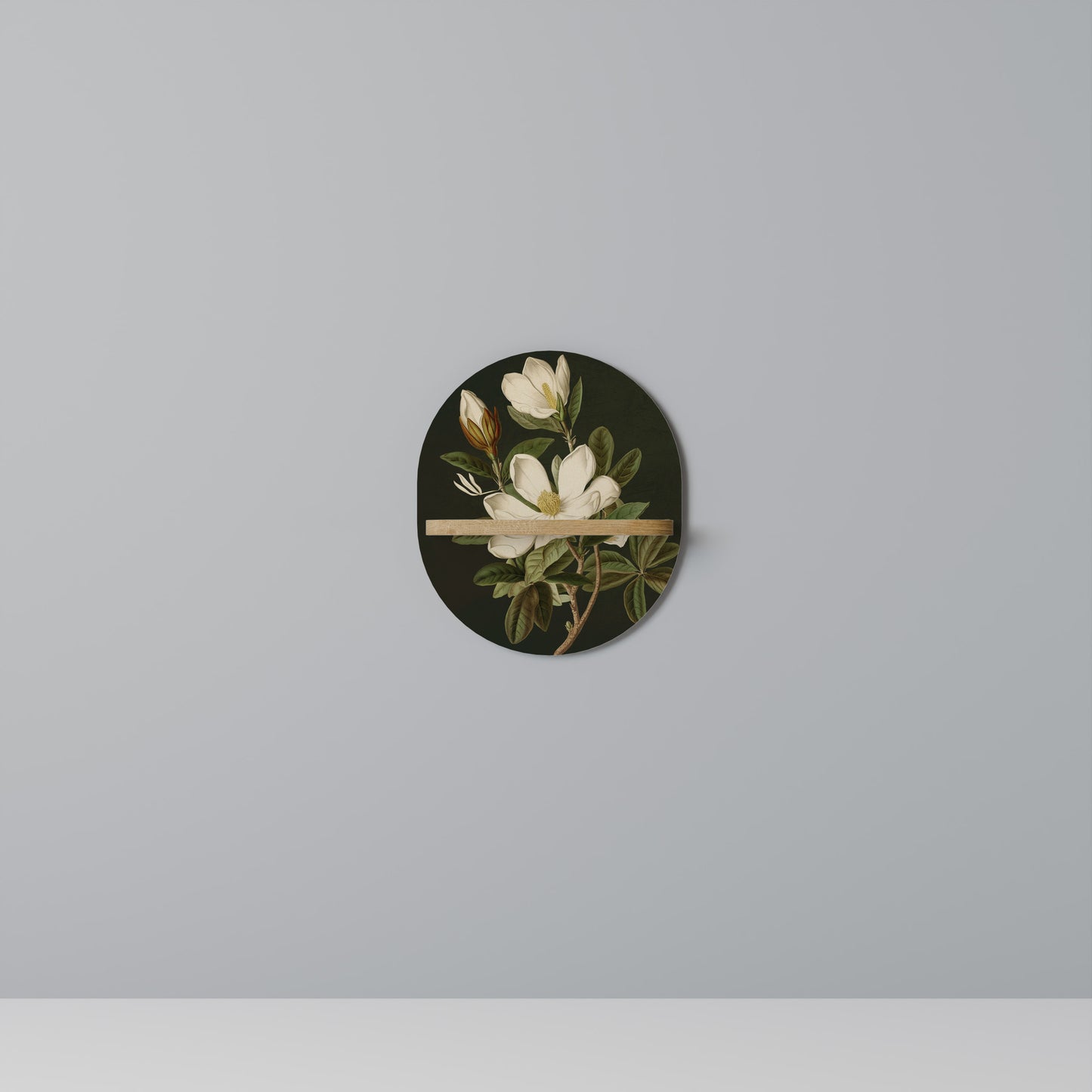 FLORAL NOIR Art Shelf