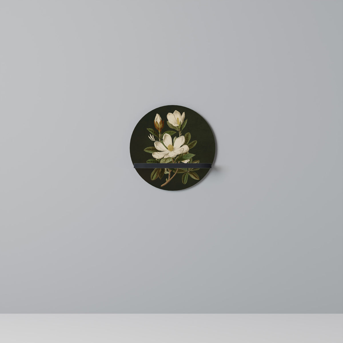 FLORAL NOIR Art Shelf