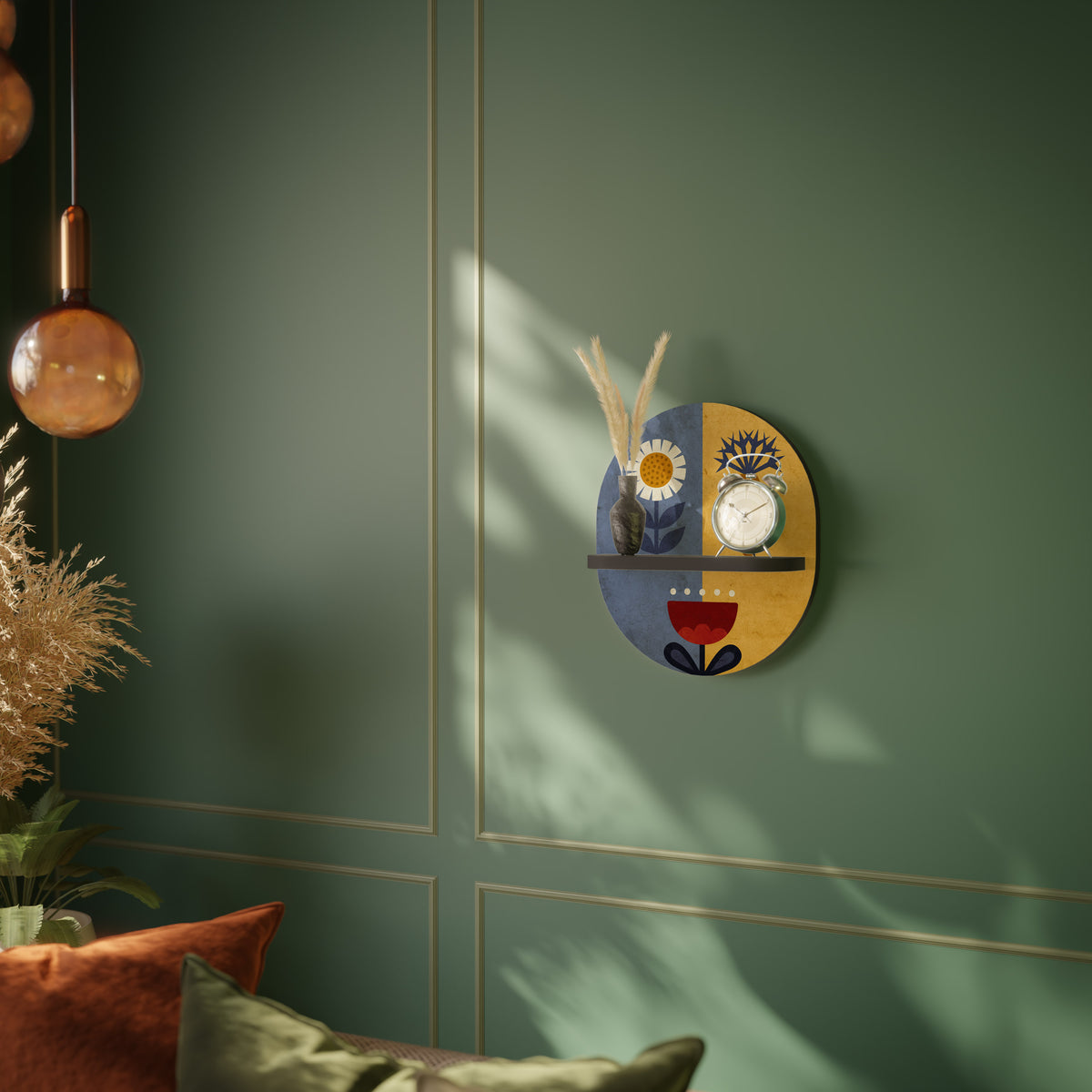 SCANDIC FLORET Διακοσμητικό Ράφι Art Shelf