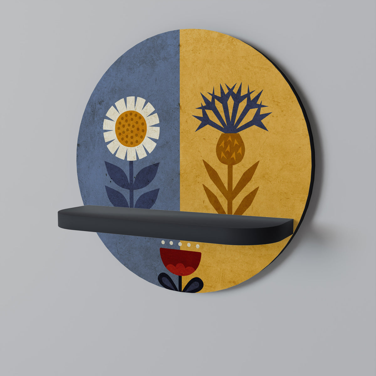 SCANDIC FLORET Διακοσμητικό Ράφι Art Shelf