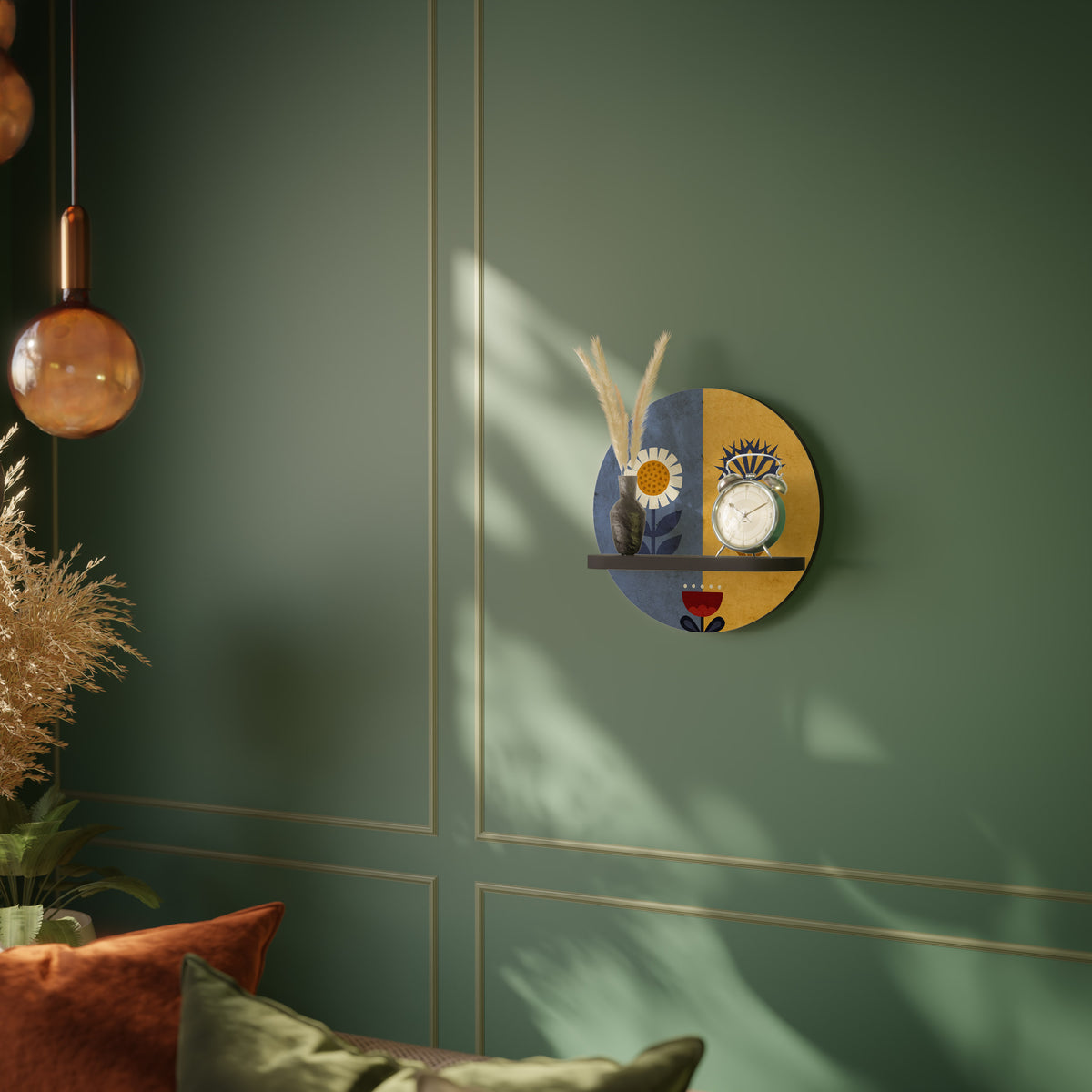 SCANDIC FLORET Διακοσμητικό Ράφι Art Shelf