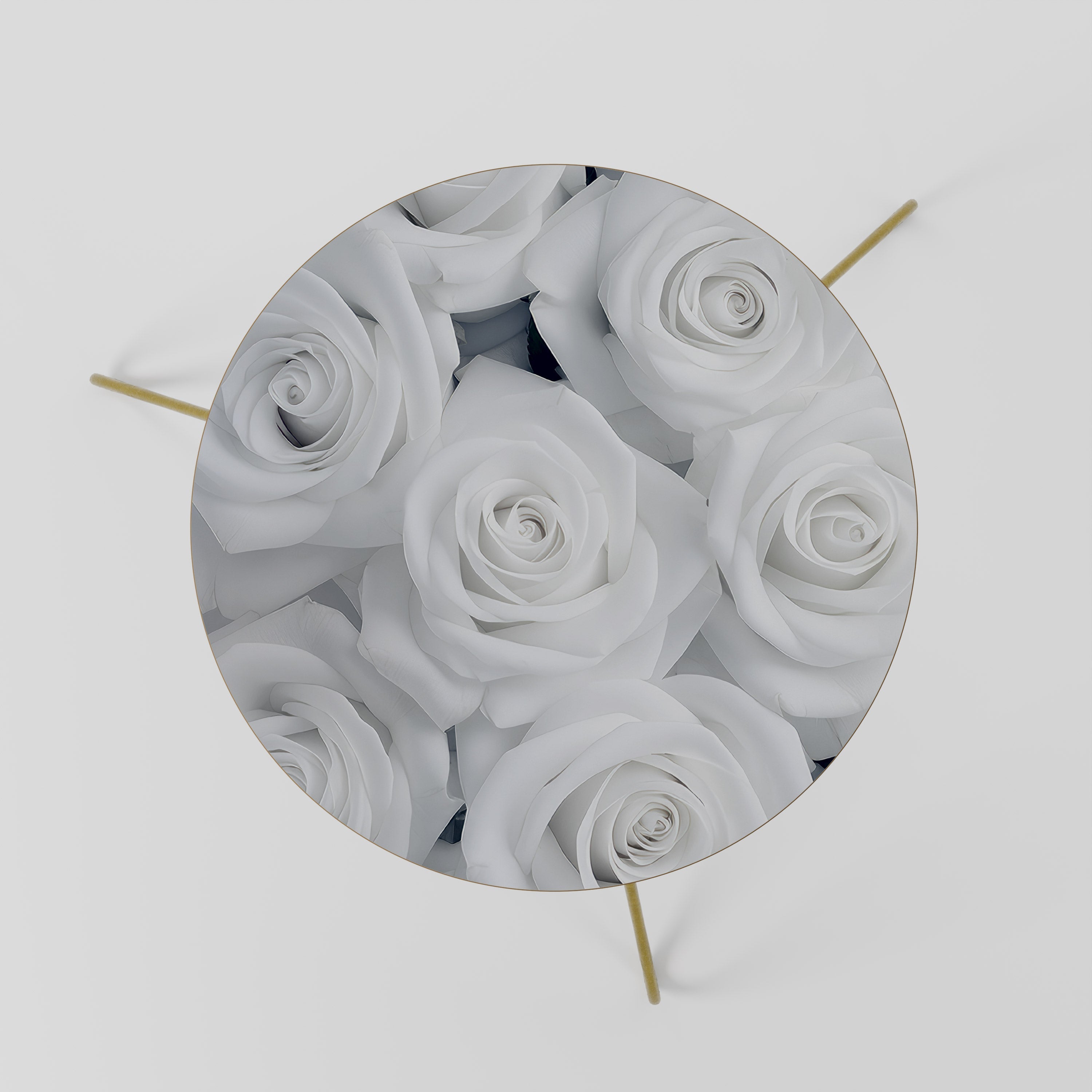ELEGANCE IN WHITE Τραπεζάκι Σαλονιού 60