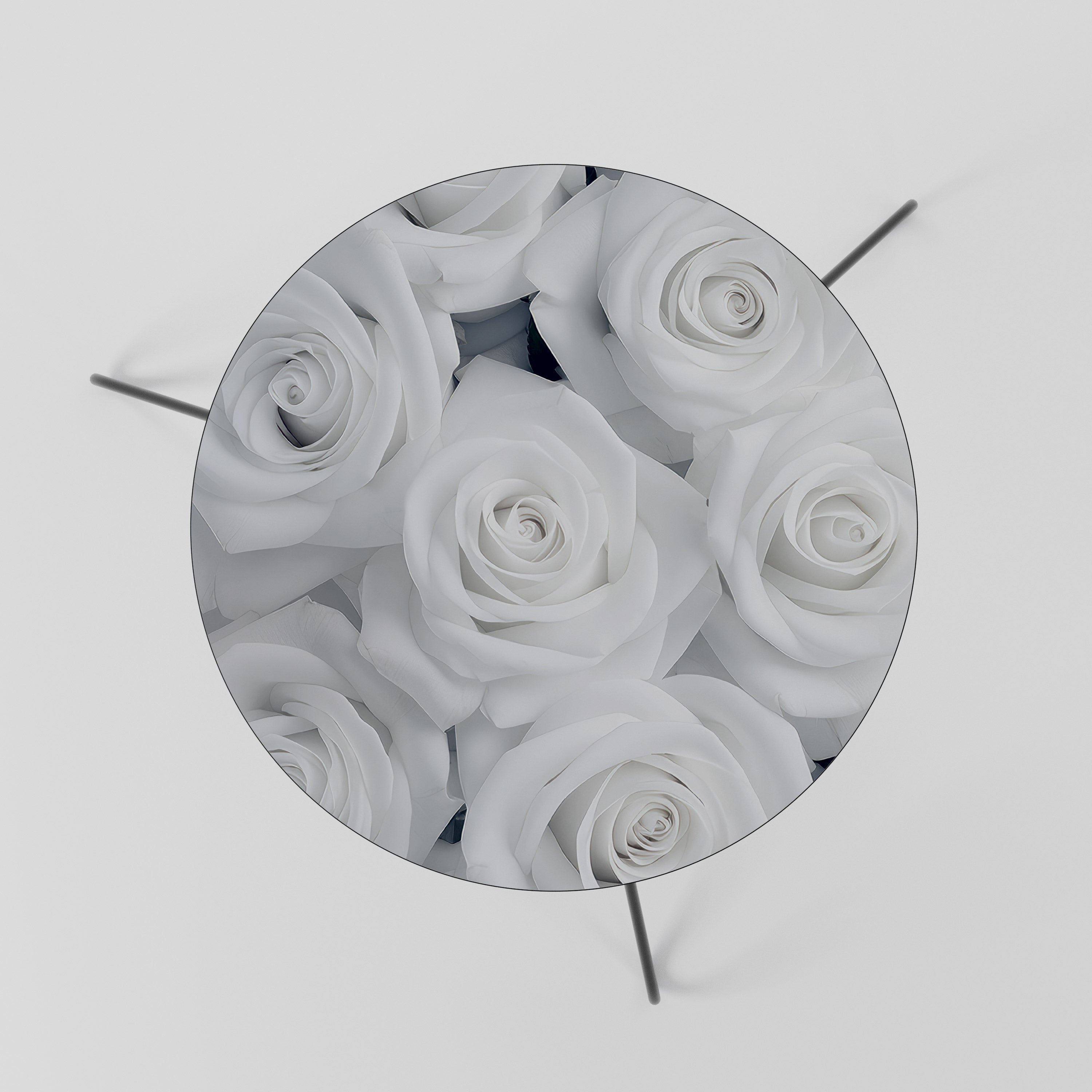 ELEGANCE IN WHITE Τραπεζάκι Σαλονιού 60