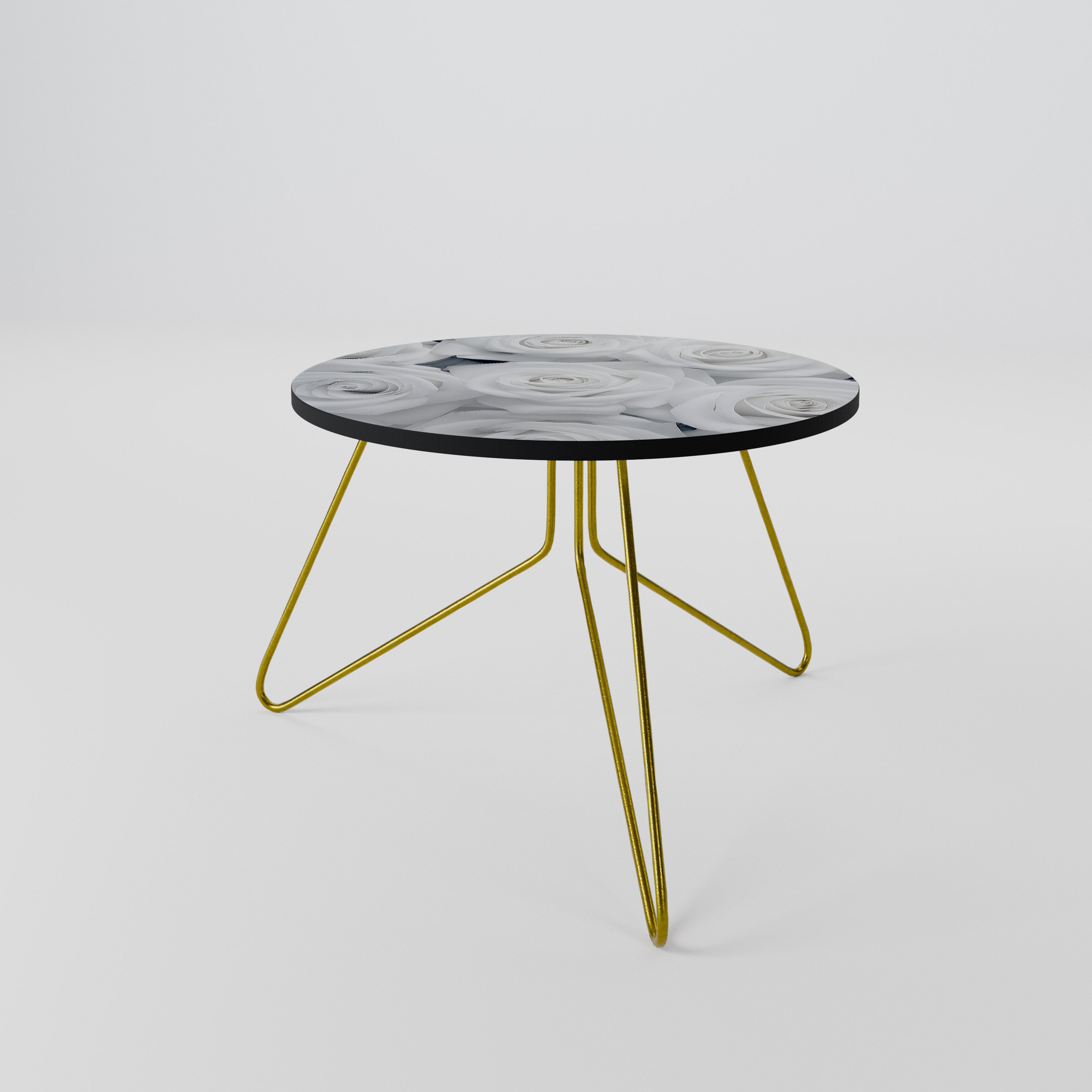 ELEGANCE IN WHITE Τραπεζάκι σαλονιού