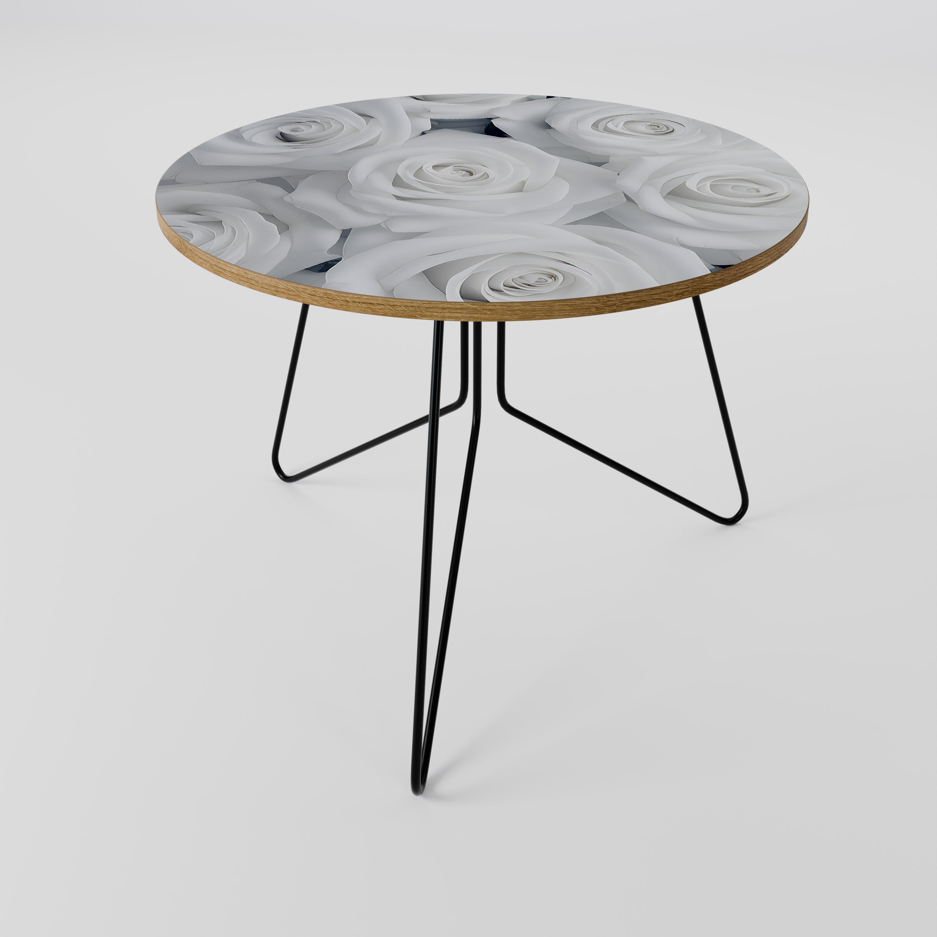 ELEGANCE IN WHITE Τραπεζάκι σαλονιού