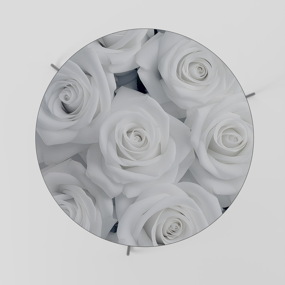 ELEGANCE IN WHITE Τραπεζάκι σαλονιού