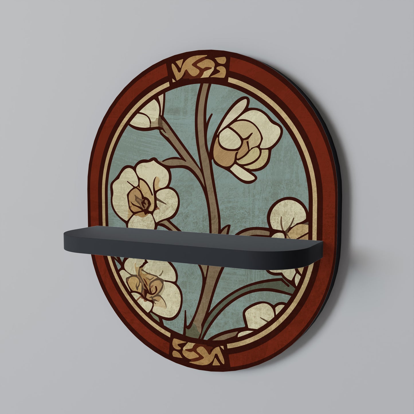 ORNATE PETALS Διακοσμητικό Ράφι Art Shelf