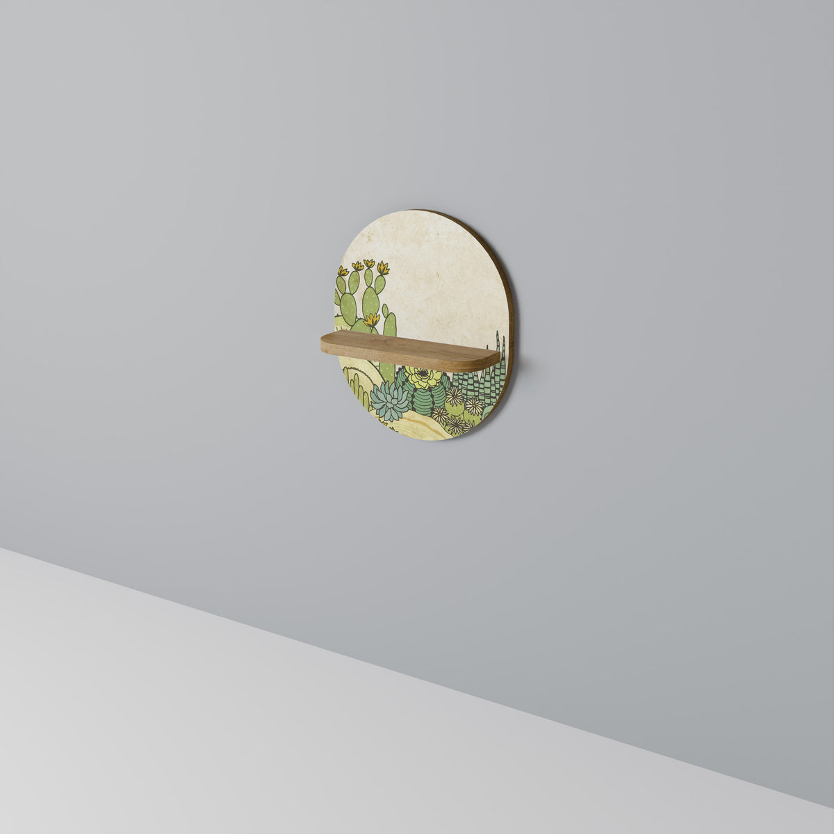 SUCCULENTS KALEIDOSCOPE Διακοσμητικό Ράφι Art Shelf