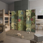 SUCCULENTS KALEIDOSCOPE 6-Panel Room Divider