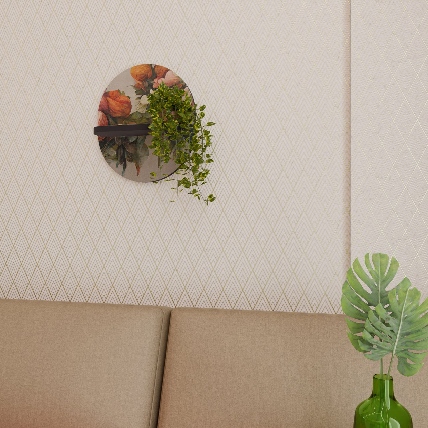 STYLISH BEAUTY Διακοσμητικό Ράφι Art Shelf