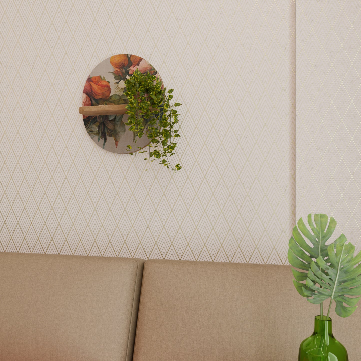 STYLISH BEAUTY Διακοσμητικό Ράφι Art Shelf