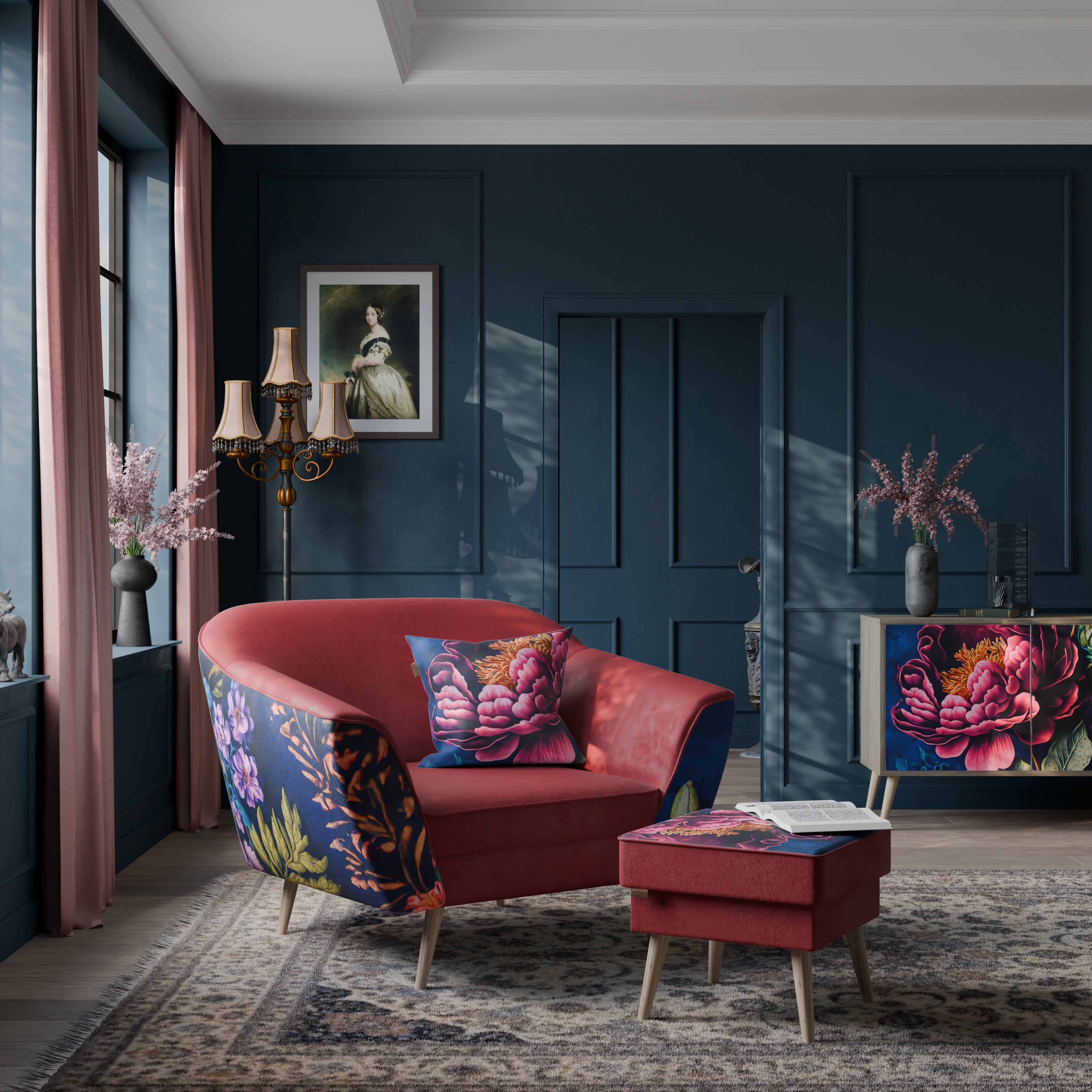 BLOOMING ELEGANCE AURORA Armchair