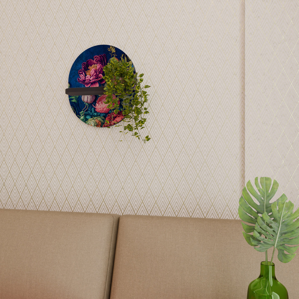 BLOOMING ELEGANCE Διακοσμητικό Ράφι Art Shelf