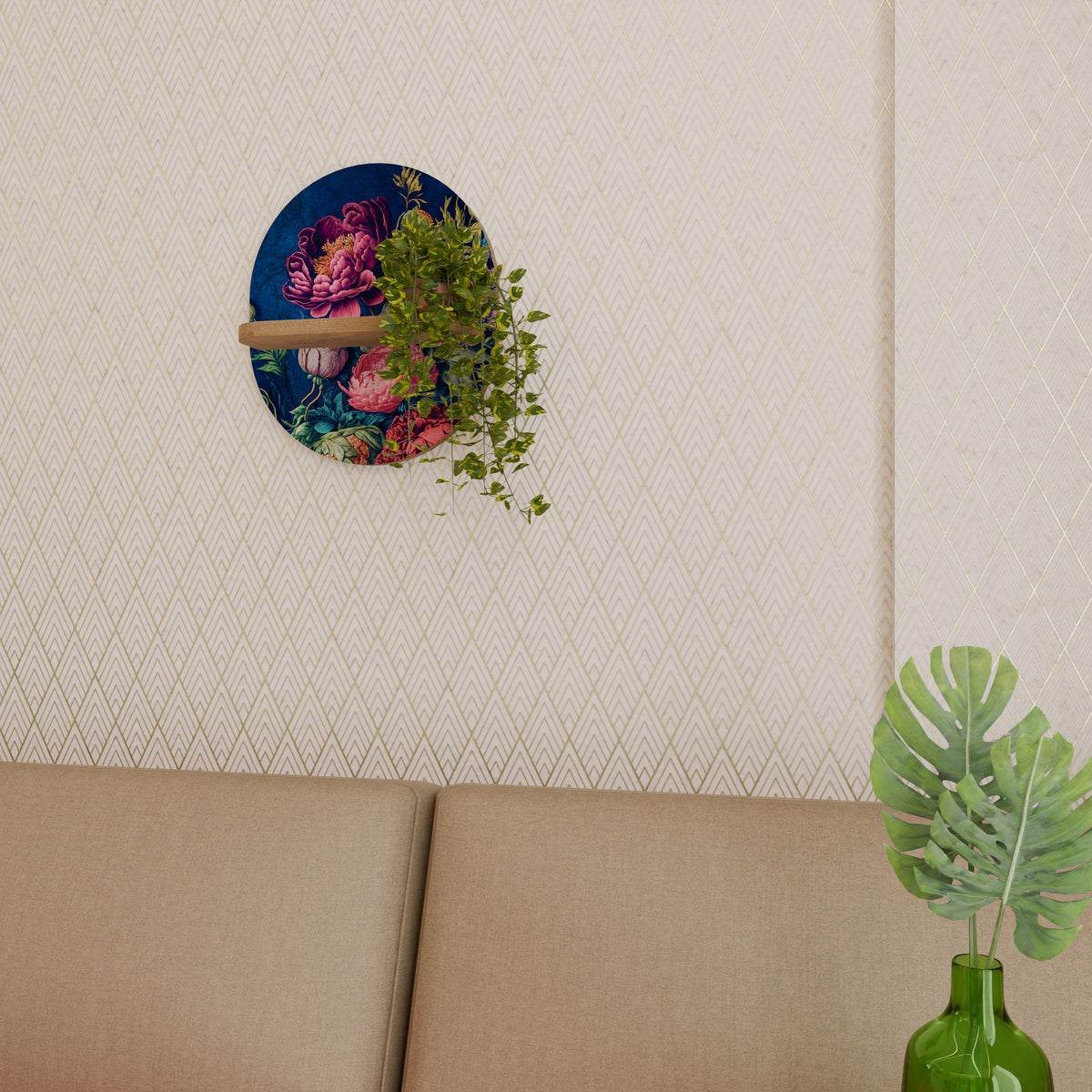 BLOOMING ELEGANCE Διακοσμητικό Ράφι Art Shelf