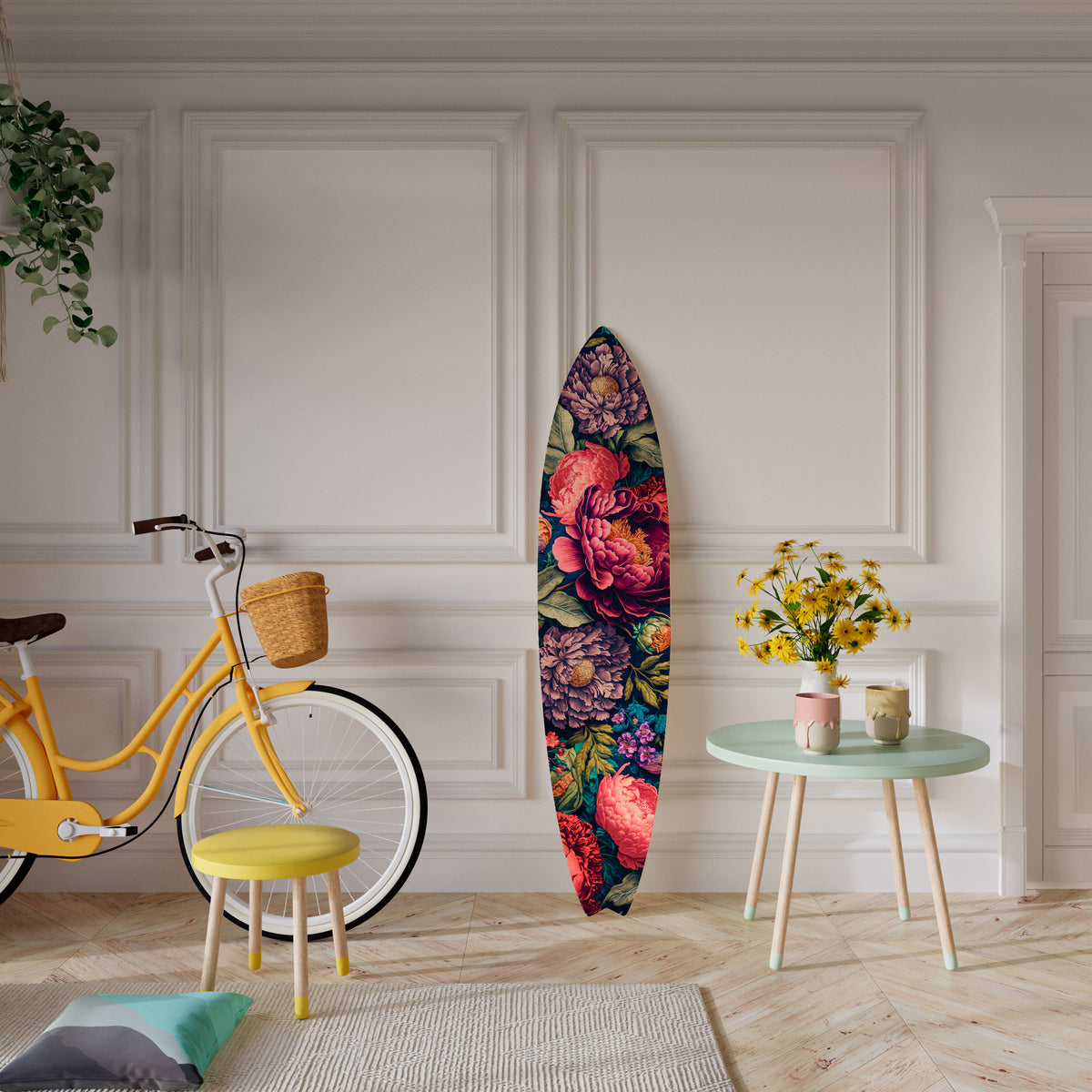 BLOOMING ELEGANCE Διακοσμητική σανίδα Surf