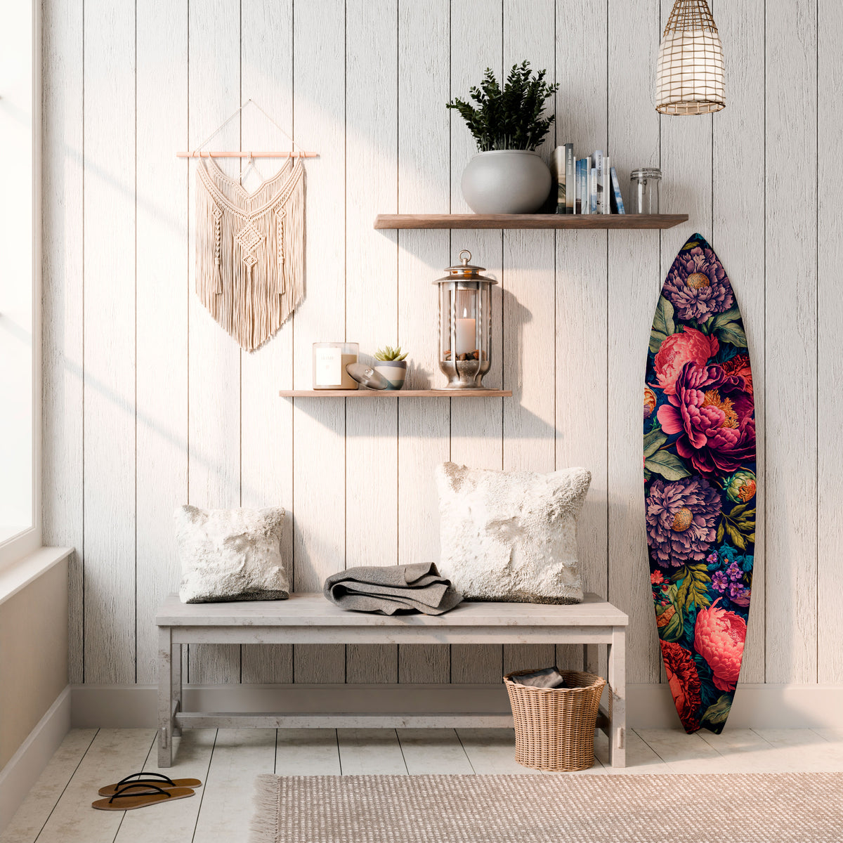 BLOOMING ELEGANCE Διακοσμητική σανίδα Surf