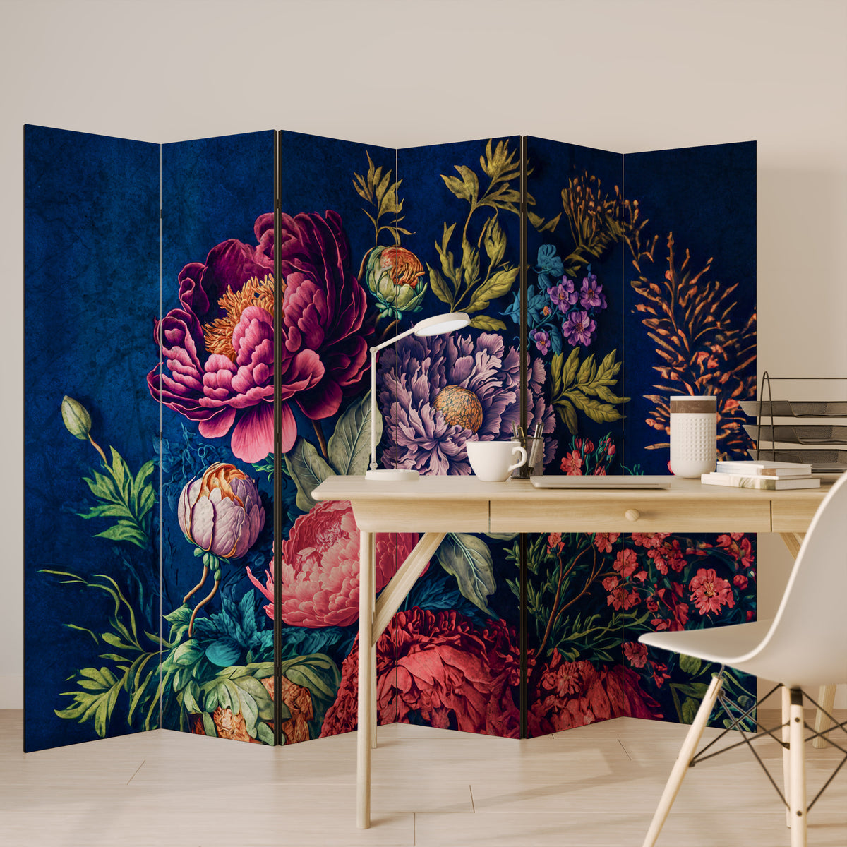 BLOOMING ELEGANCE Παραβάν με 6 πάνελ
