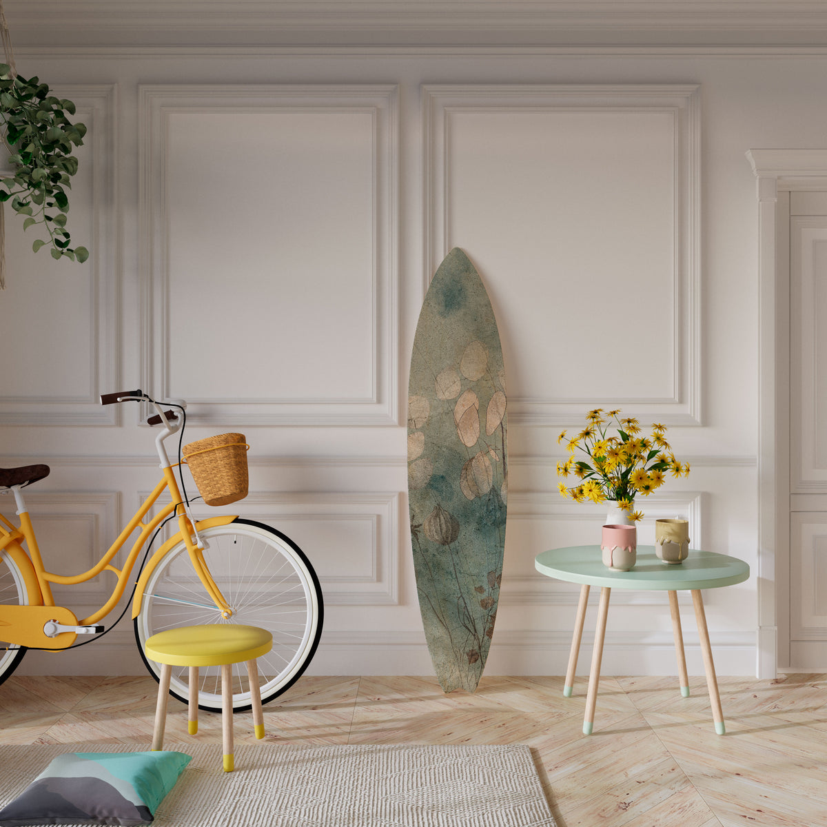 NIGHT LADY Διακοσμητική σανίδα Surf