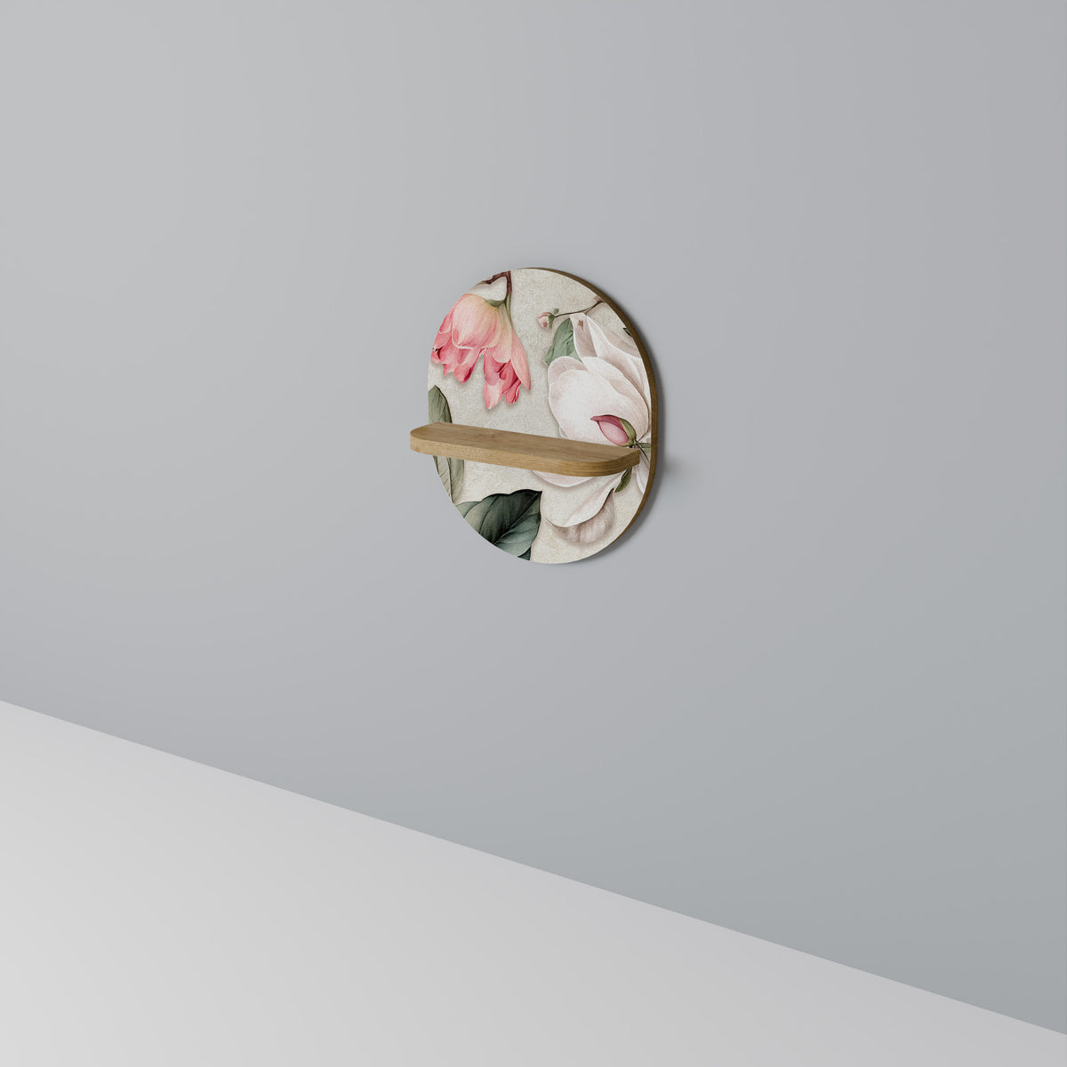 FLORAL GRACE Art Shelf