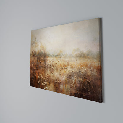 TRANQUIL FIELD Horizontal Canvas Print