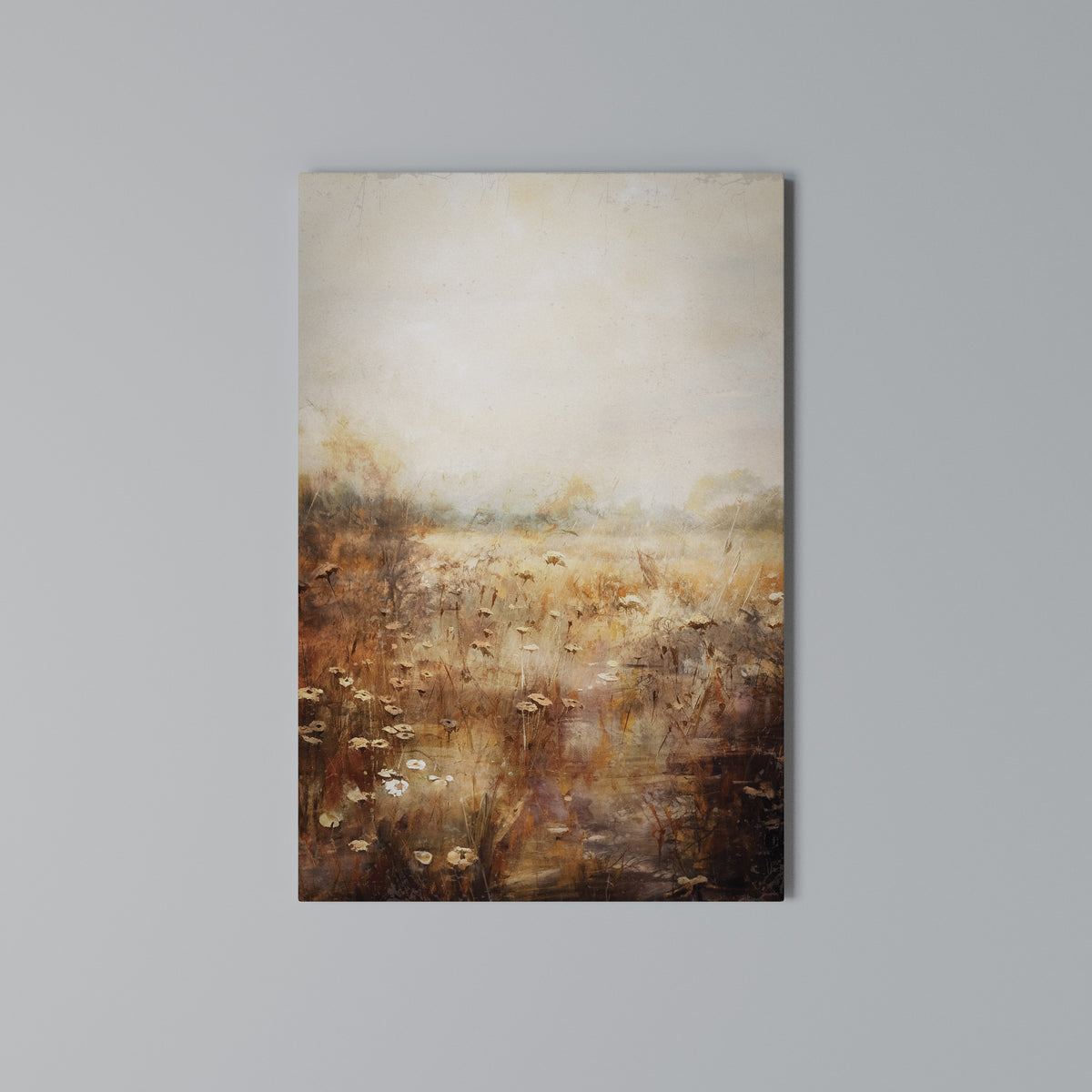 TRANQUIL FIELD Κατακόρυφος Πίνακας σε Καμβά