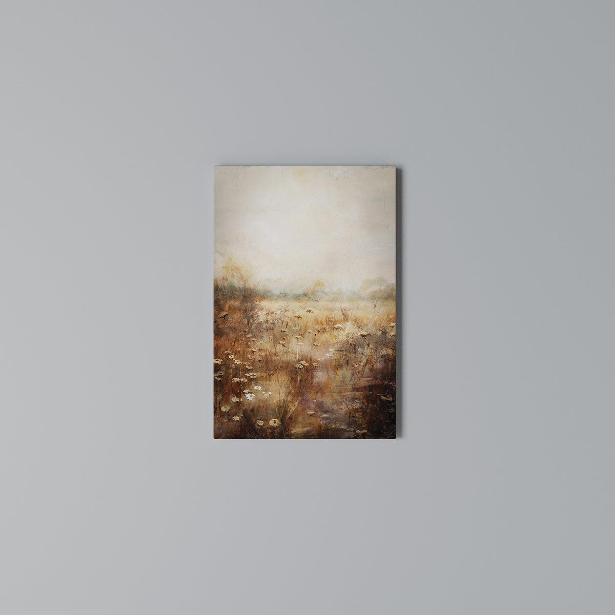 TRANQUIL FIELD Κατακόρυφος Πίνακας σε Καμβά