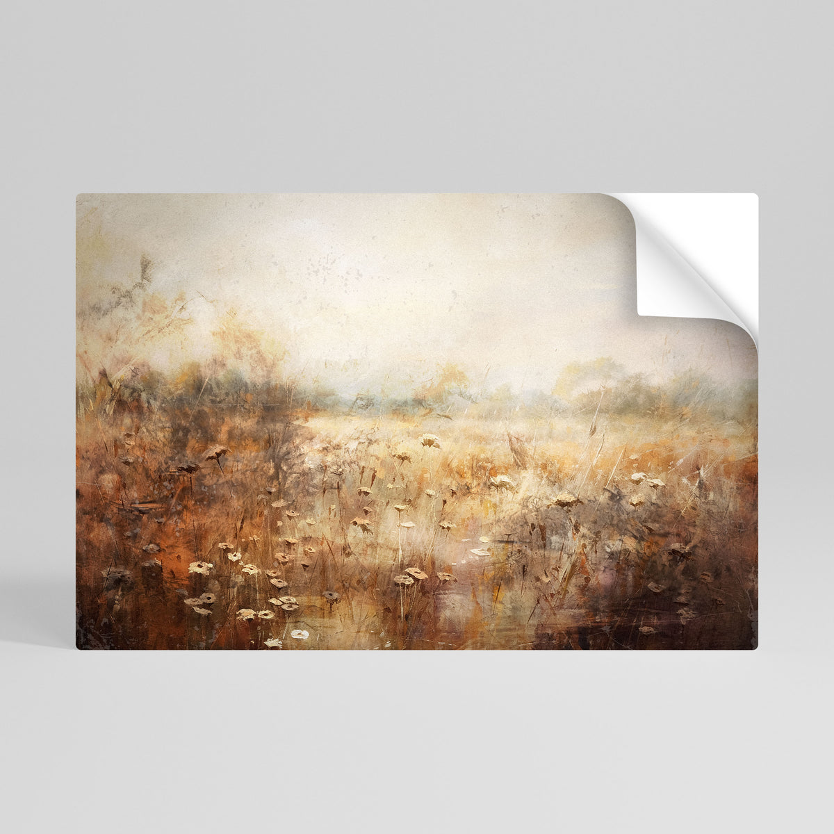 TRANQUIL FIELD Αυτοκόλλητη Αφίσα οριζόντια