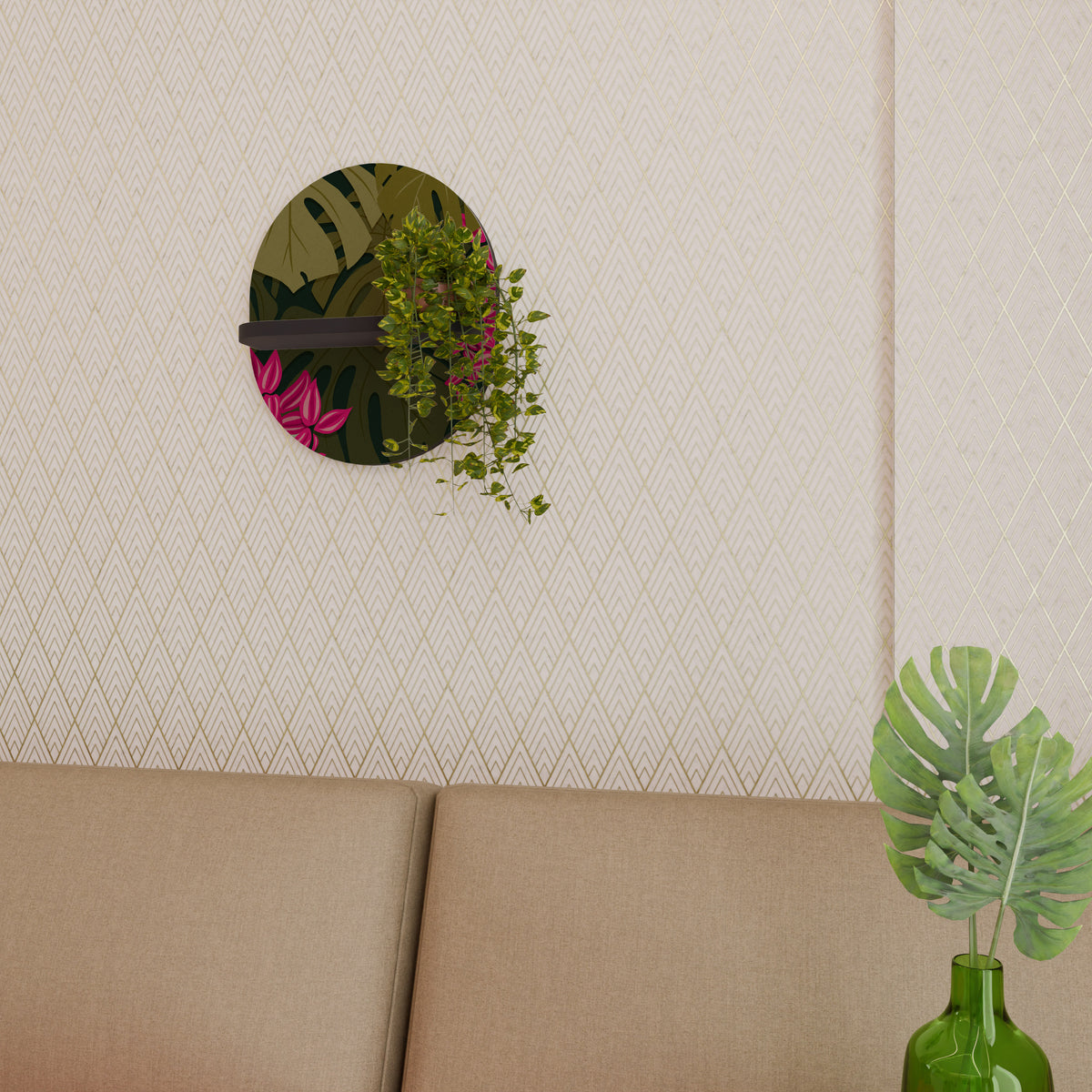 TROPICAL BEAUTY Διακοσμητικό Ράφι Art Shelf