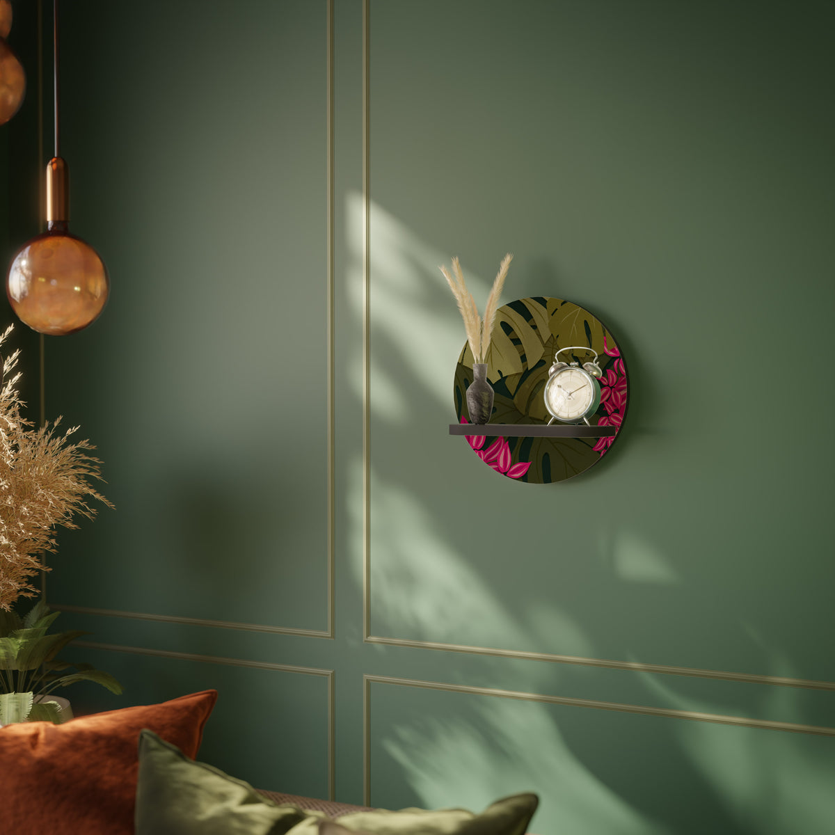 TROPICAL BEAUTY Art Shelf