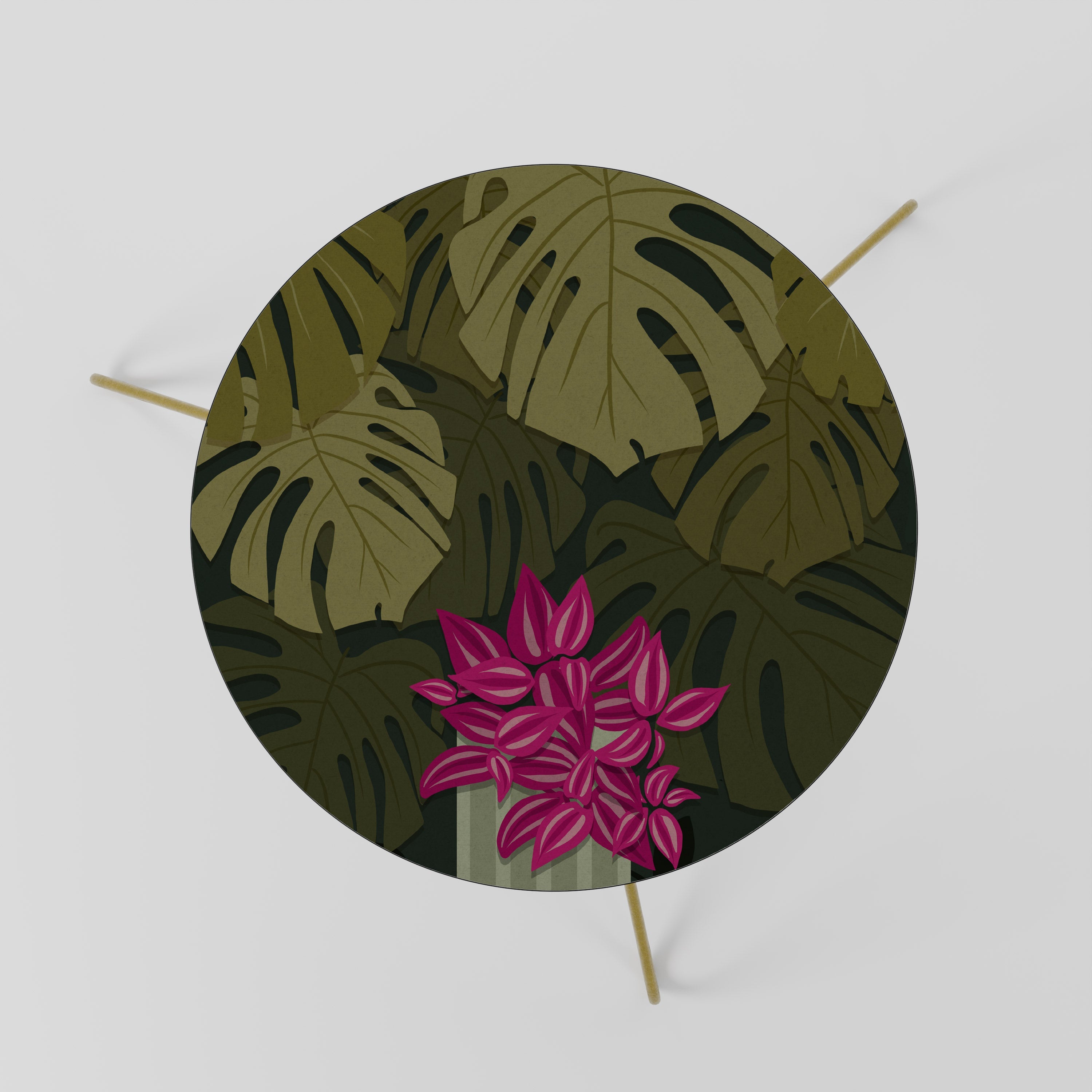 Τραπεζάκι Σαλονιού TROPICAL BEAUTY 60