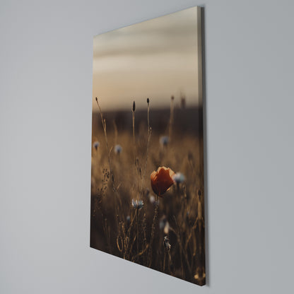 GLOWING MEADOWS AT DUSK Κατακόρυφος Πίνακας σε Καμβά