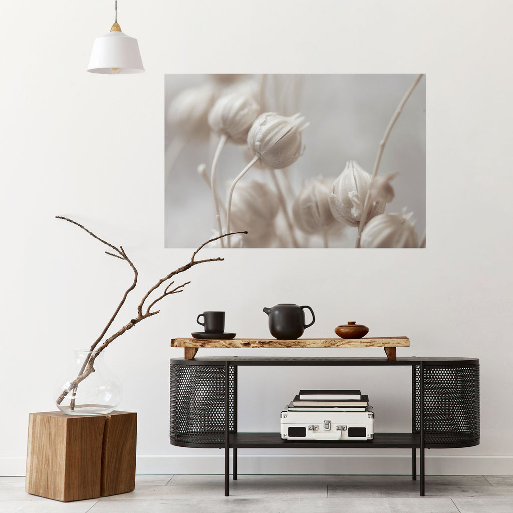 MYSTICAL BOTANICAL BLUSH Peel and Stick Horizontal Poster