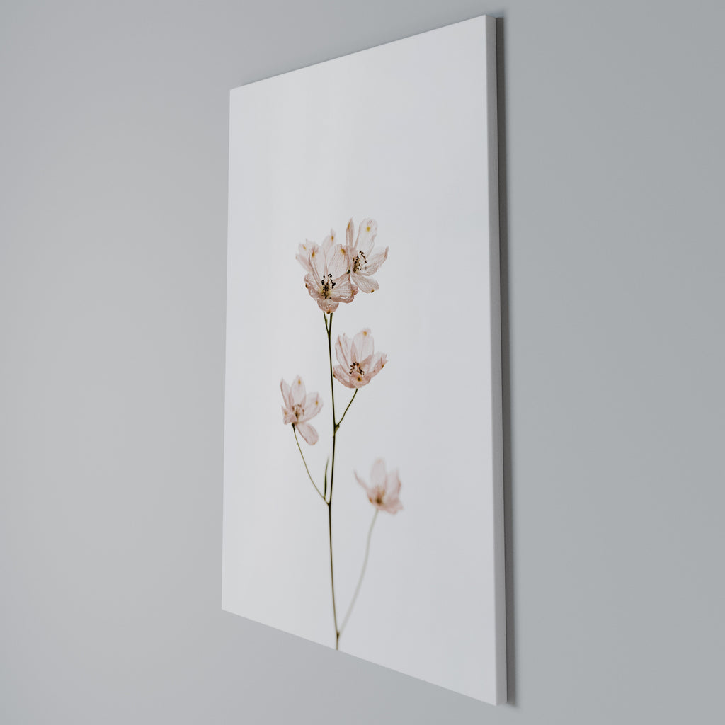 WHISPERS OF PINK Vertical Canvas Print