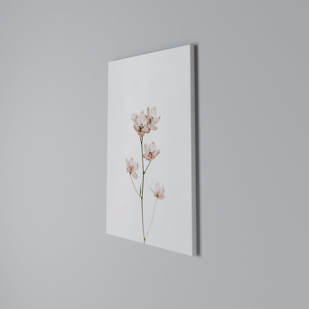 WHISPERS OF PINK Vertical Canvas Print