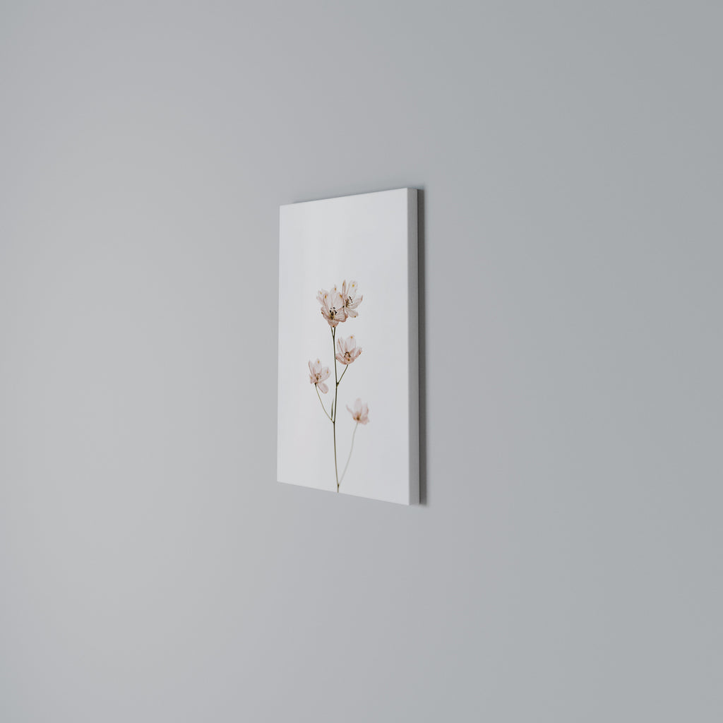 WHISPERS OF PINK Vertical Canvas Print