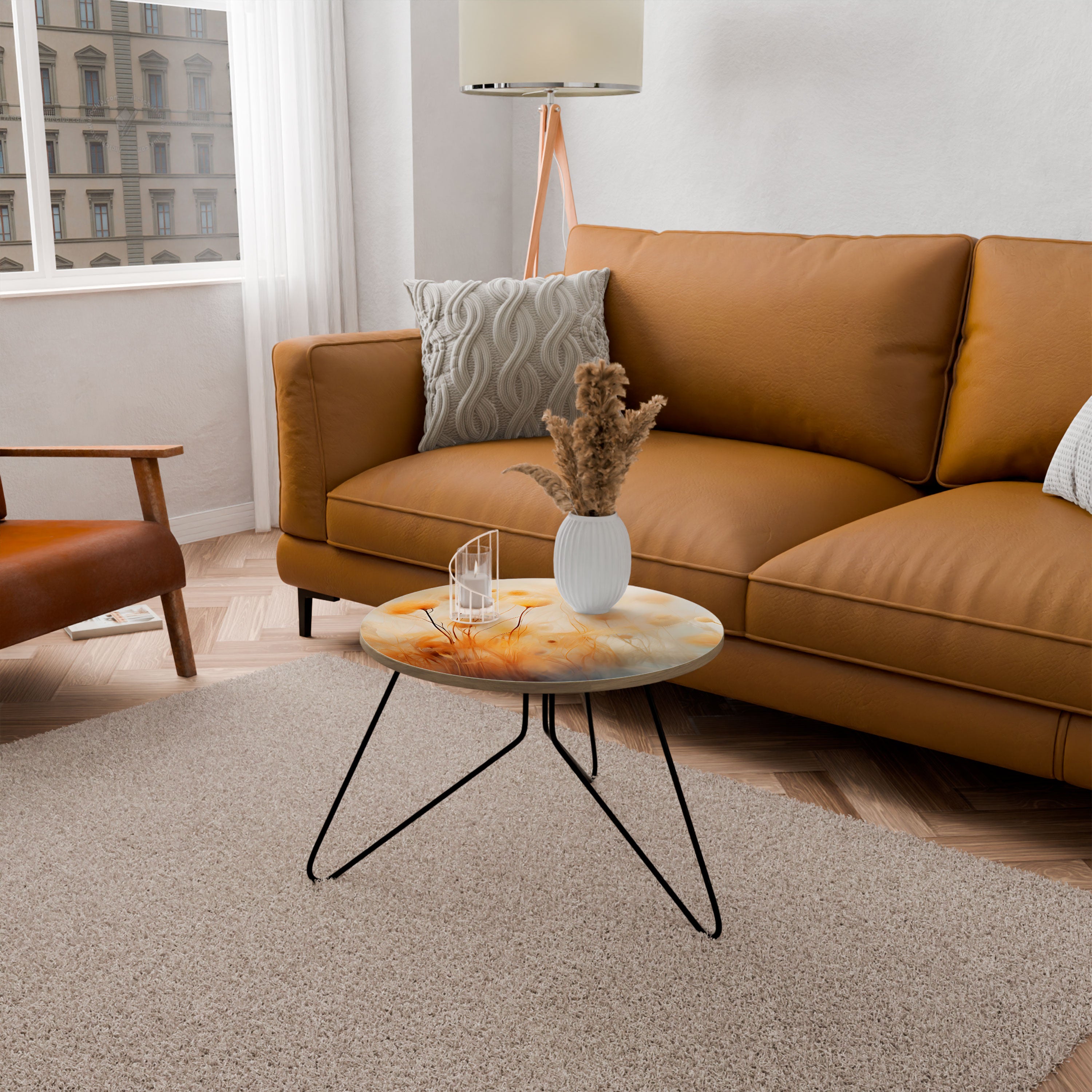 GOLDEN HUE EMBRACE Coffee Table