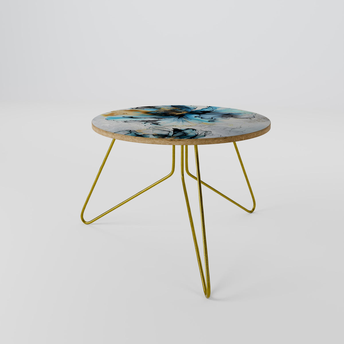 COBALT BLOSSOMS Coffee Table