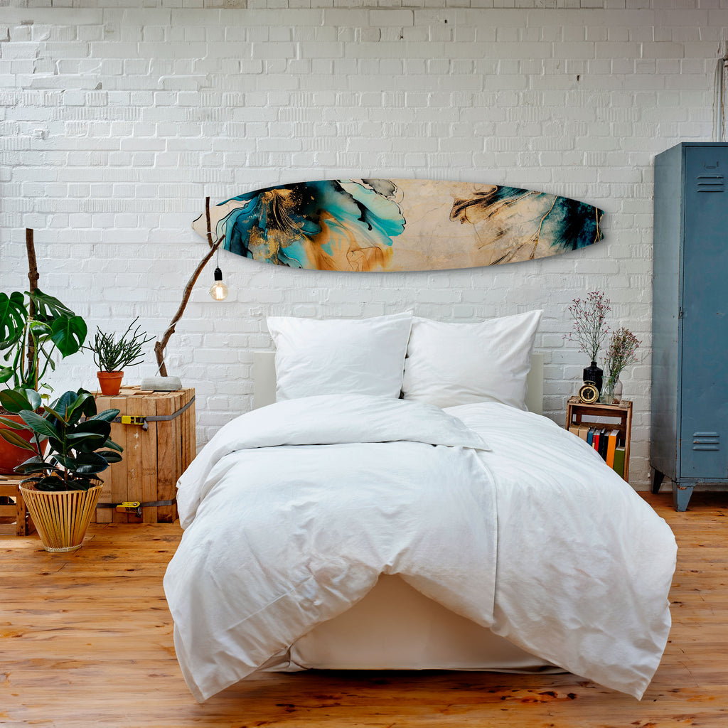 COBALT BLOSSOMS Διακοσμητική σανίδα Surf